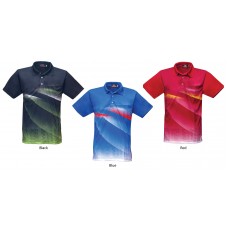 PowerAct Color Sublimation Collar Tee (PA7026)