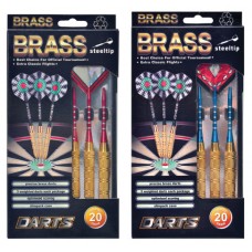 Brass Darts (Red & Blue)